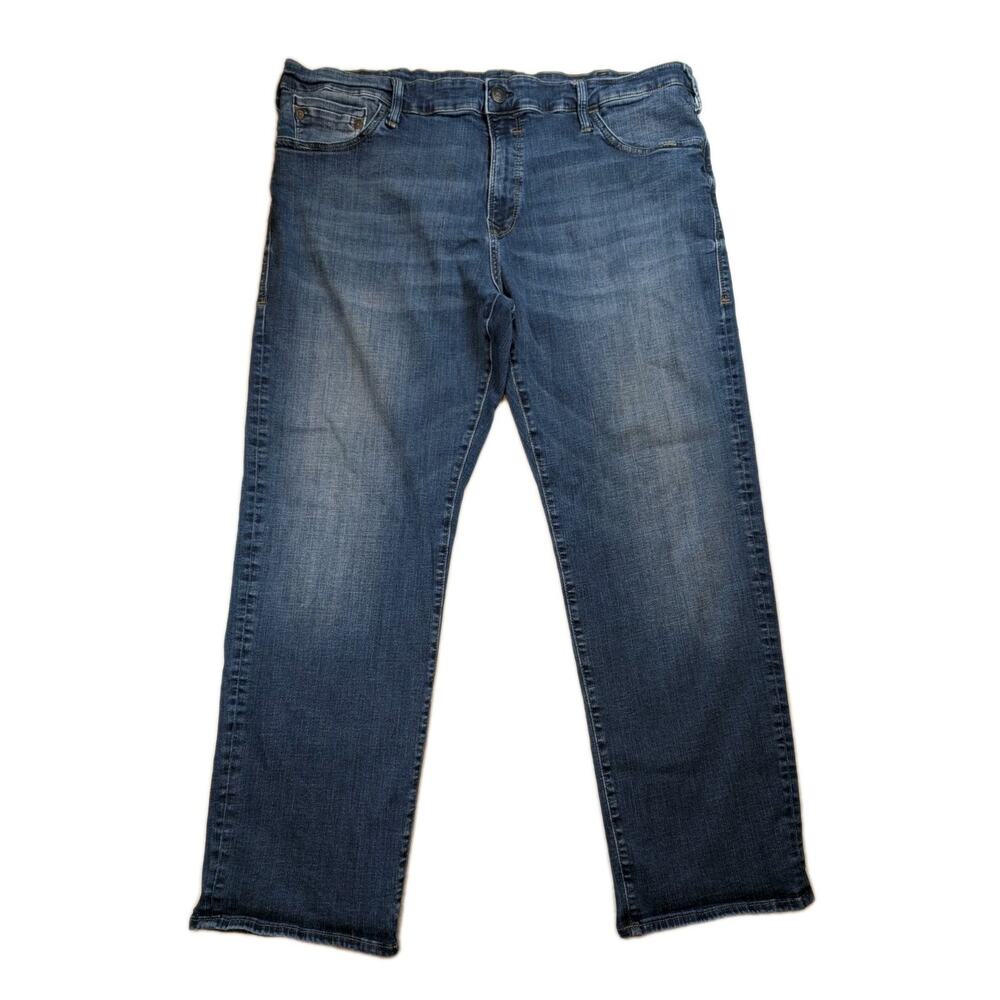 Mavi Straight Leg Jeans Mens 40x30* Medium Wash Stretch Everyday Denim